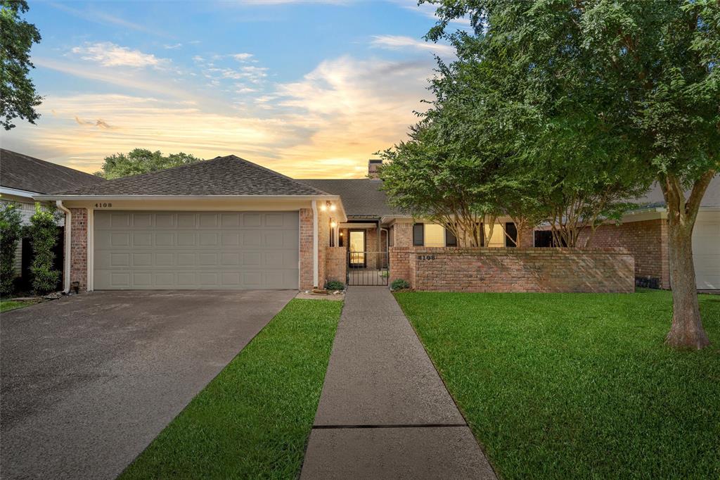 4108 Old Mill Road Waco, TX 76710 - Photo 1 of 40 a front view of a house with yard and green space