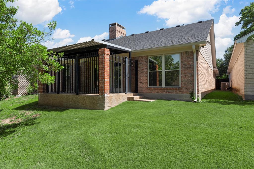 4108 Old Mill Road Waco, TX 76710 - Photo 29 of 40 a view of a house with garden