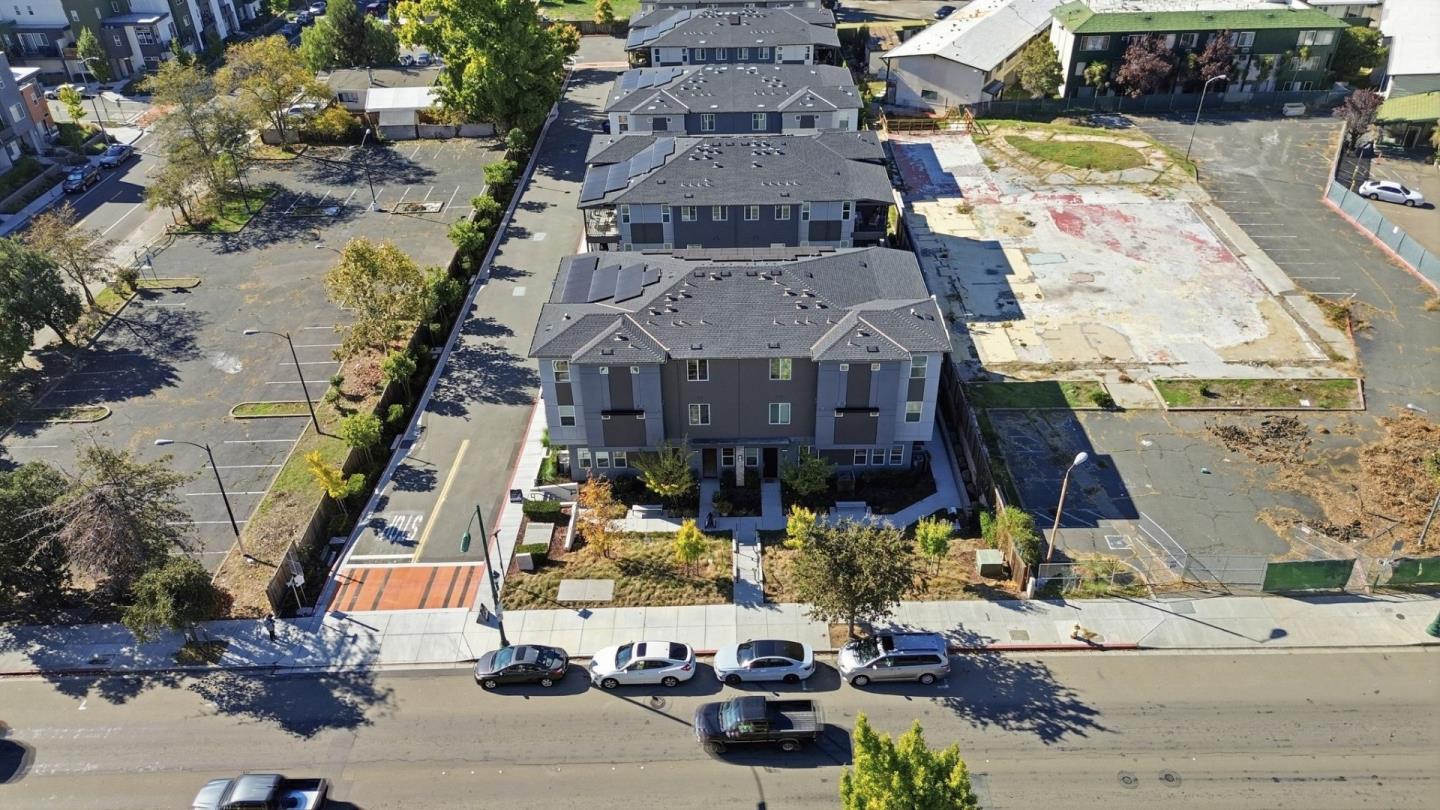 490 Trace Lane Hayward, CA 94544 - Photo 42 of 52 an aerial view of a building with outdoor space