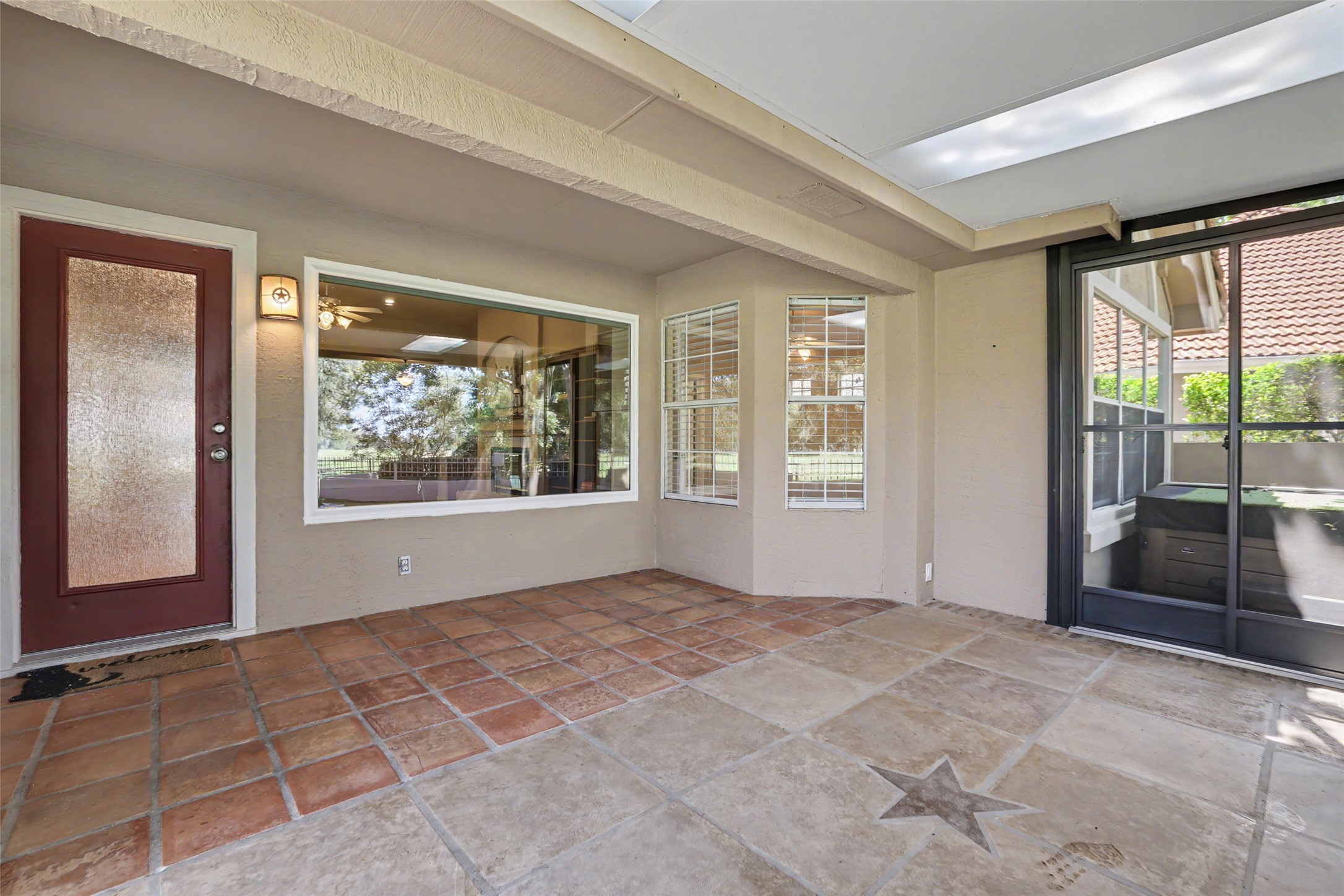 30107 Hamlet Circle Georgetown, TX 78628 - Photo 27 of 40 A private outdoor space with durable tile flooring provides an ideal setting for relaxation.