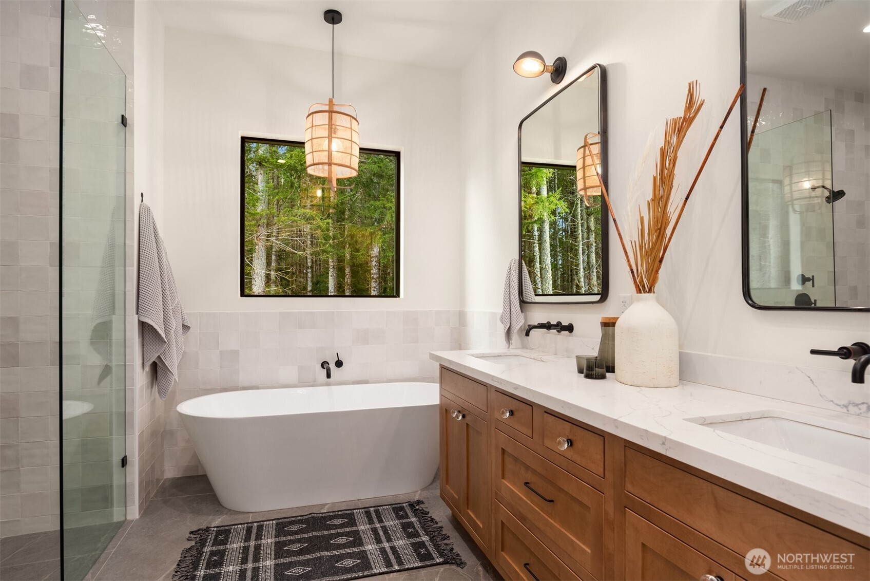 33310 Northeast 95th Place Carnation, WA 98014 - Photo 15 of 40 a bathroom with sink and mirror
