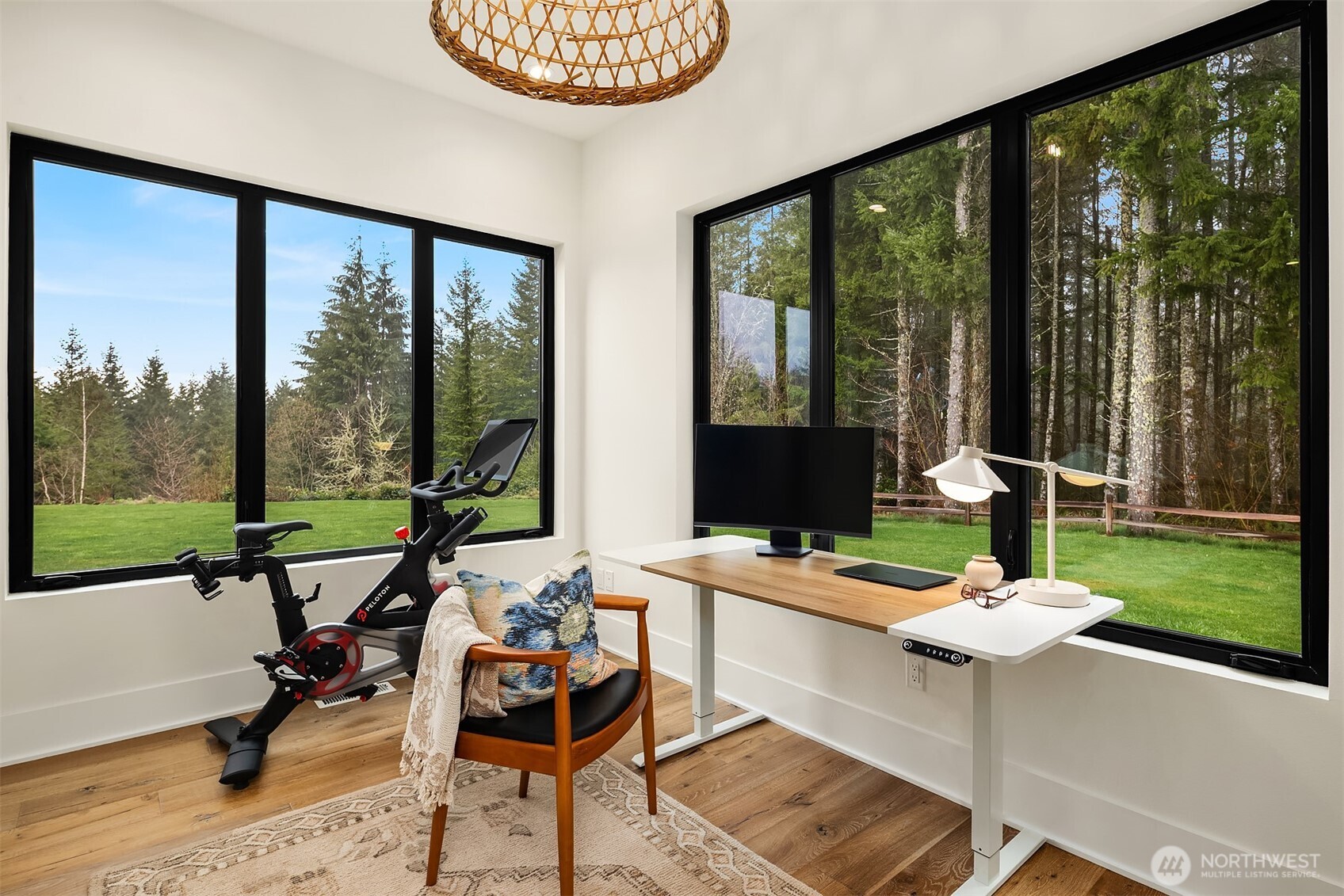 33310 Northeast 95th Place Carnation, WA 98014 - Photo 17 of 40 a work room with large windows and a table