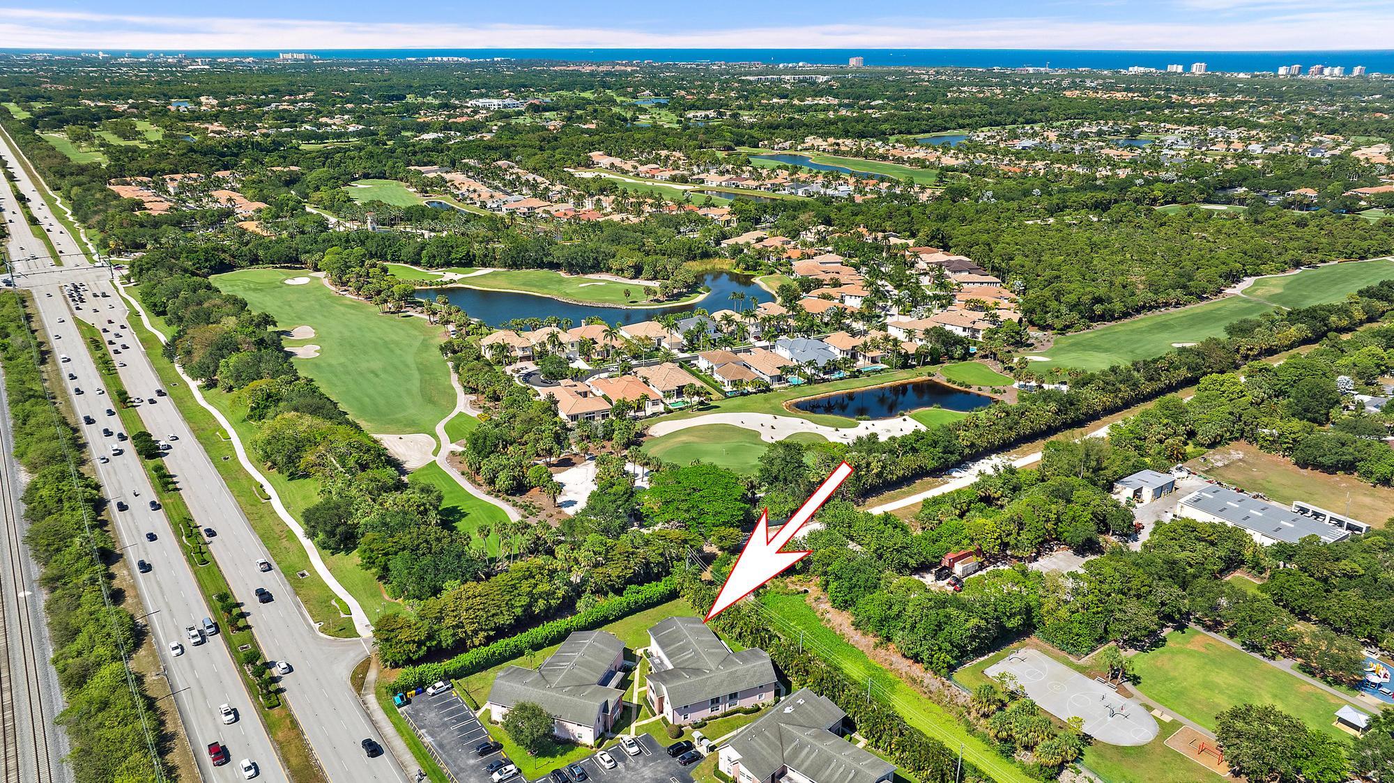 12416 Alternate A1a Palm Beach Gardens, Unit P7 Palm Beach Gardens, FL 33410 - Photo 23 of 23 Aerial View