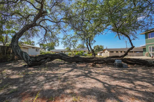 an aerial view of a houses with a lake view