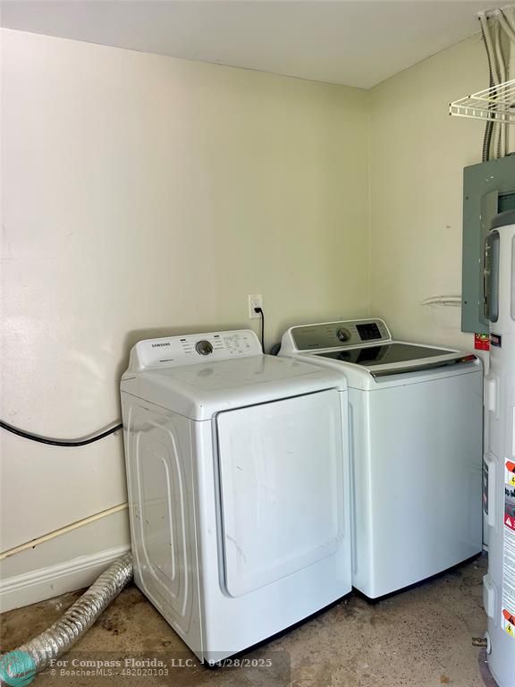 5737 Greene Street Hollywood, FL 33021 - Photo 13 of 13 a utility room with dryer and washer