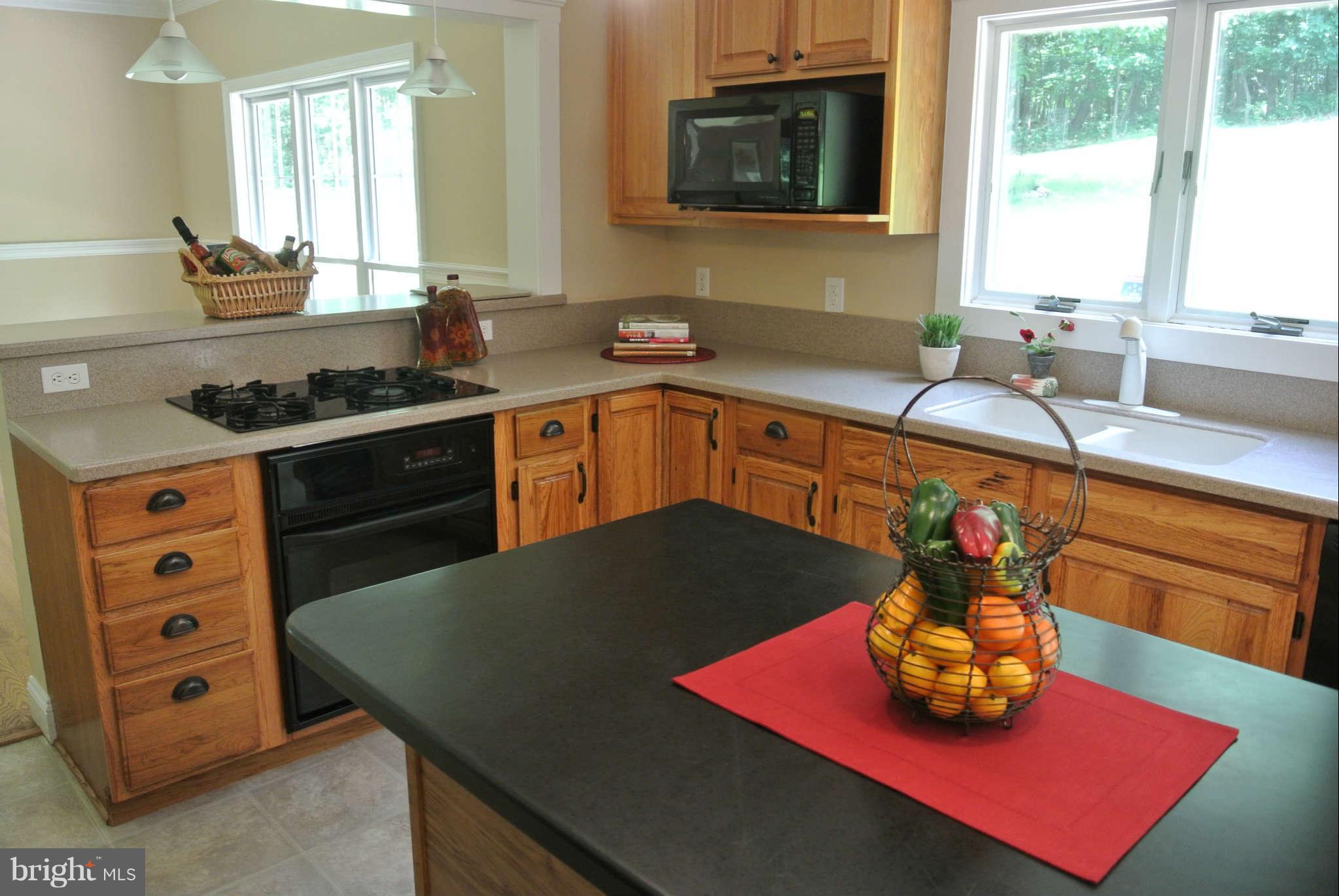 173 Cotton Ridge Road Winchester, VA 22603 - Photo 10 of 28 a kitchen with stainless steel appliances granite countertop a sink stove and window