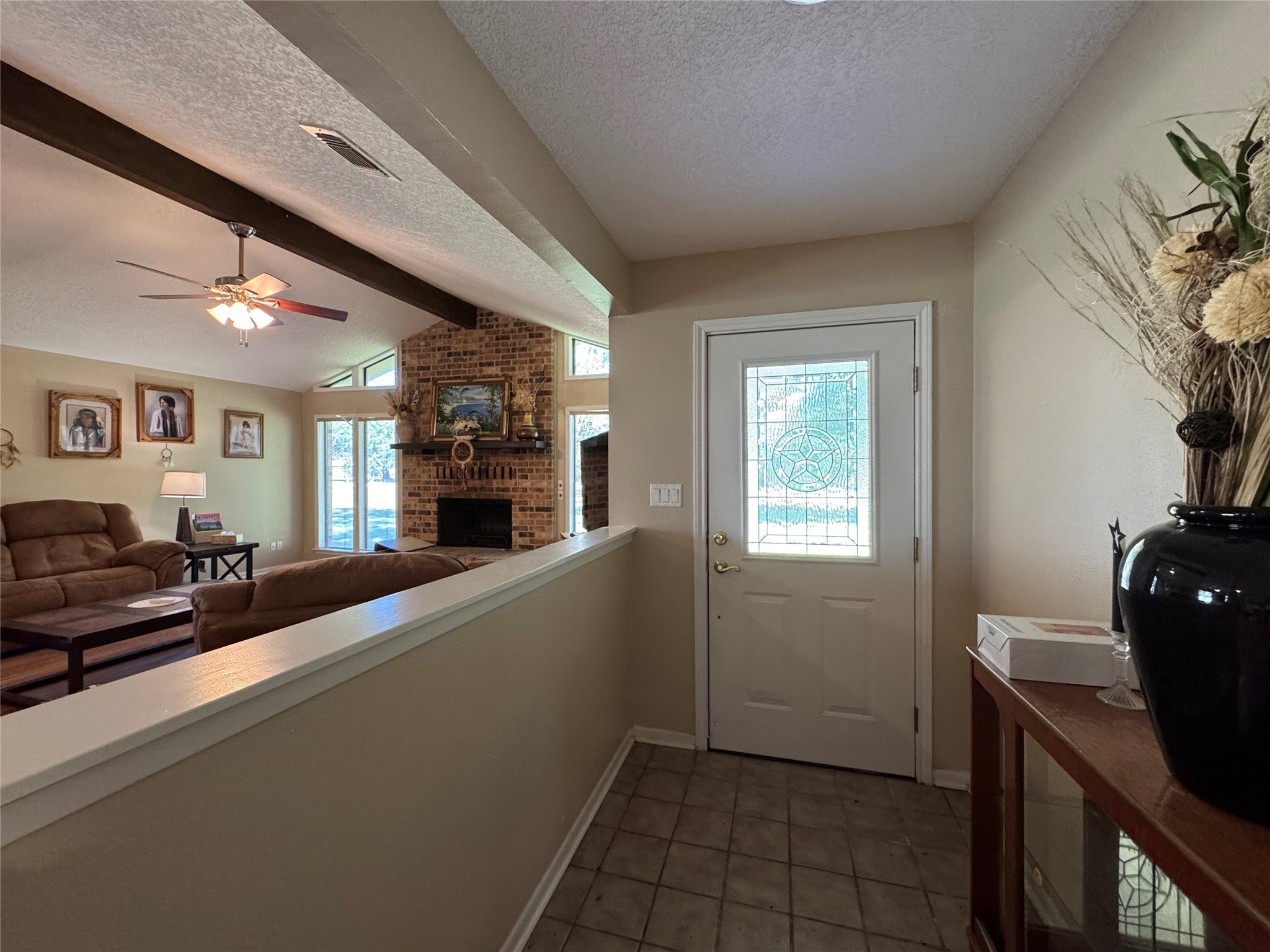150 Schooner Drive Trinity, TX 75862 - Photo 12 of 49 a living room with furniture and a fireplace