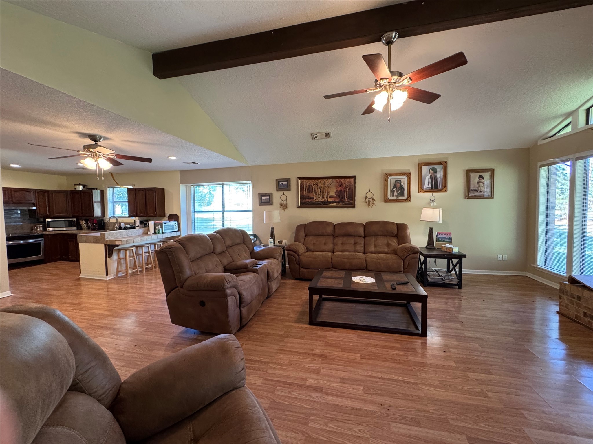 150 Schooner Drive Trinity, TX 75862 - Photo 16 of 49 a living room with furniture and wooden floor