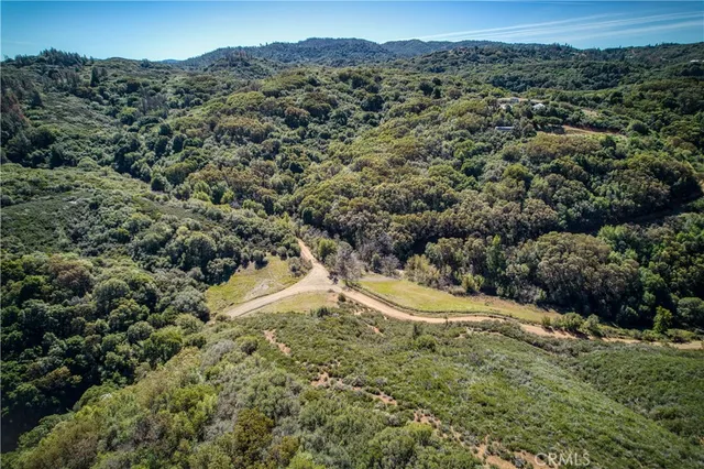 a view of a mountain in the distance