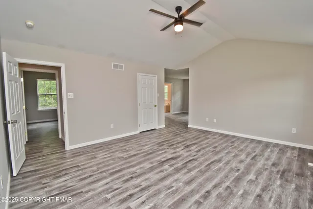 wooden floor in an empty room