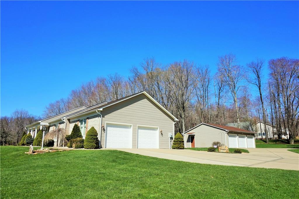 421 Kriess Road Renfrew, PA 16053 - Photo 2 of 25 Oversized 2 stall garage and detached 3 stall garage!