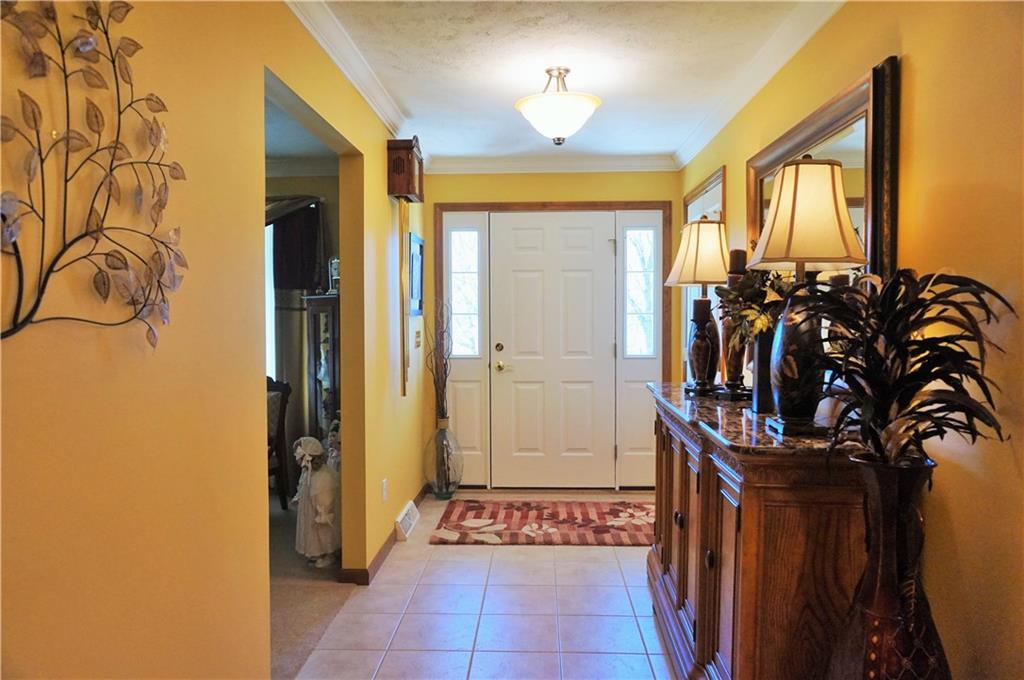 421 Kriess Road Renfrew, PA 16053 - Photo 5 of 25 Step into the home through the elegant entryway.