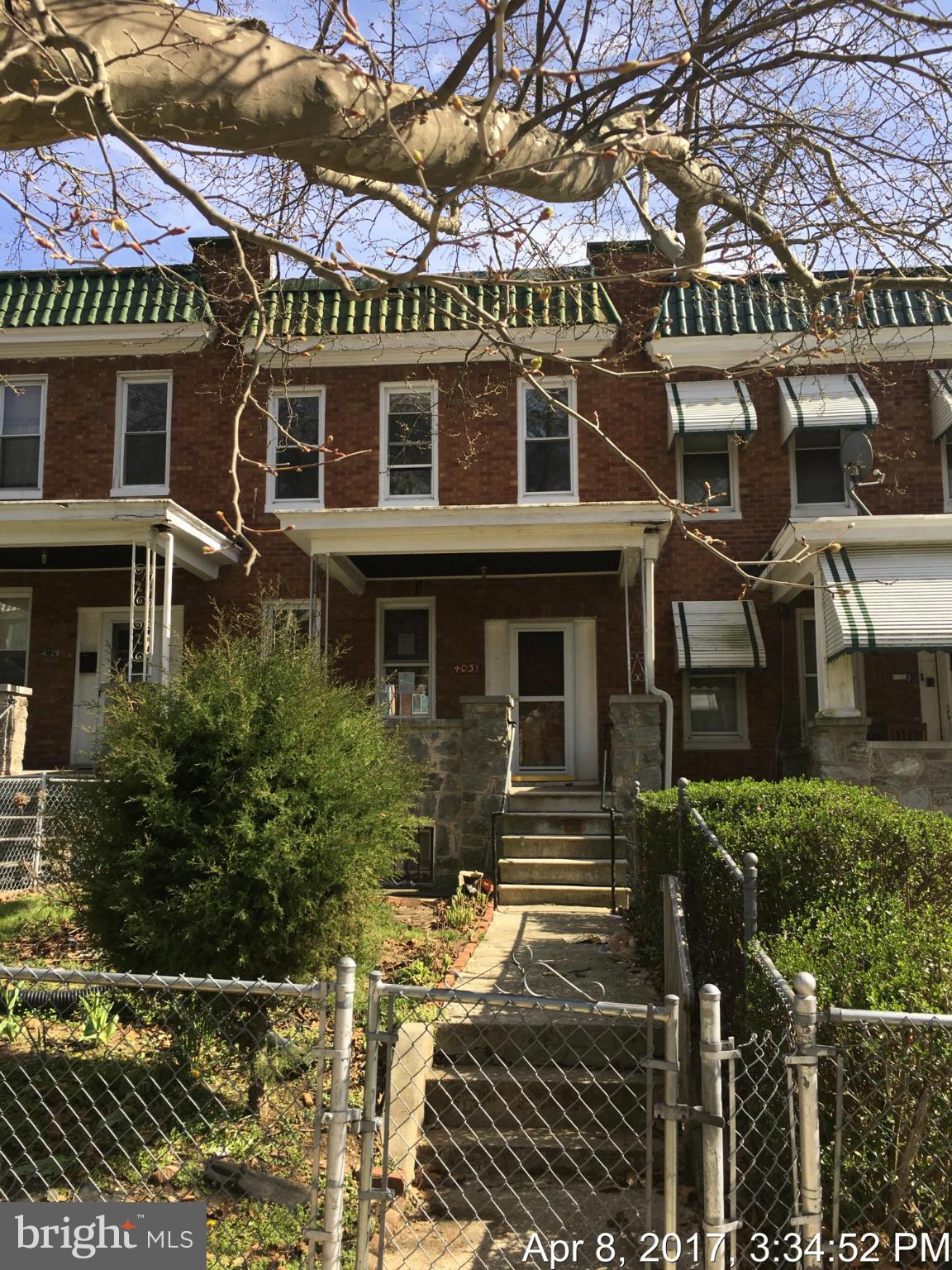 4031 Fairfax Road Baltimore, MD 21216 - Photo 1 of 1 Exterior (Front)