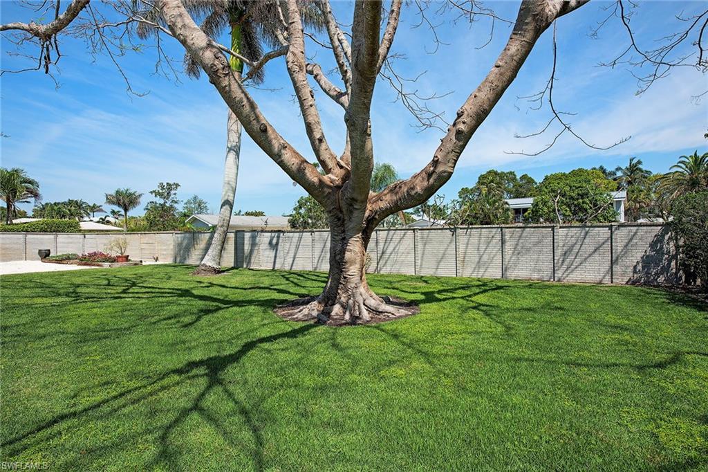 1600 Murex Lane Naples, FL 34102 - Photo 12 of 25 a view of a garden with a slide