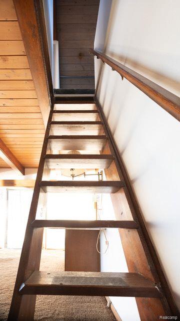 9112 Ridge Road Goodrich, MI 48438 - Photo 28 of 42 Ladder to Second Level