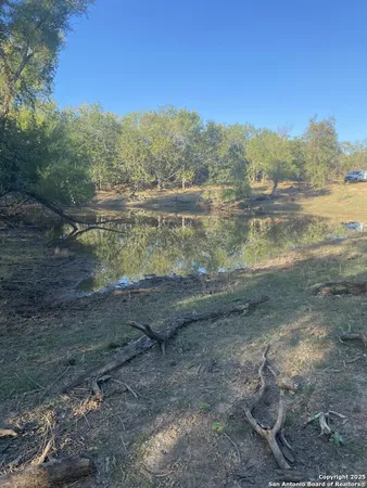 a view of lake with mountain