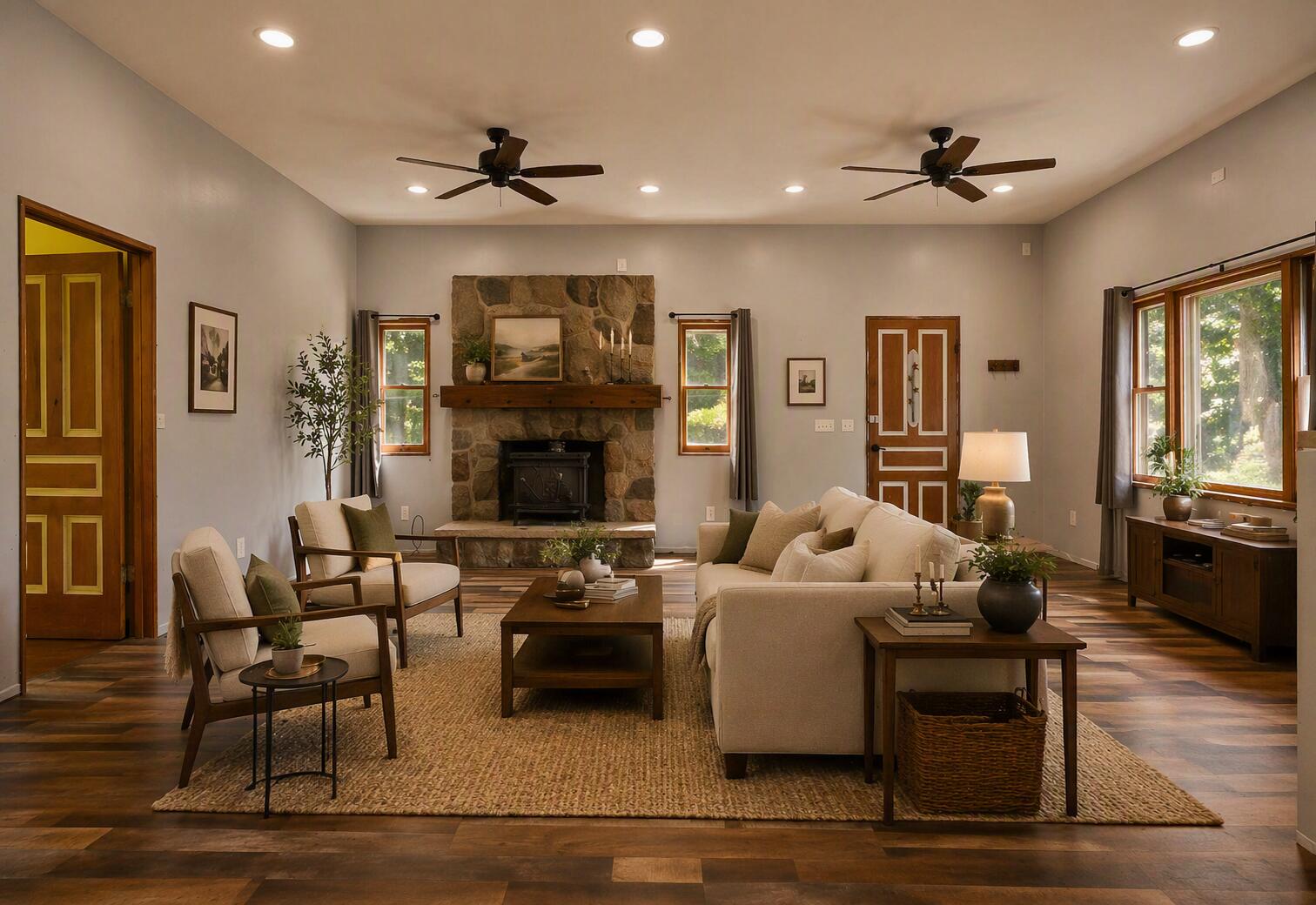 18250 Bush Road Chelsea, MI 48118 - Photo 21 of 55 18250 Bush Rd. - Living Room - Virtual