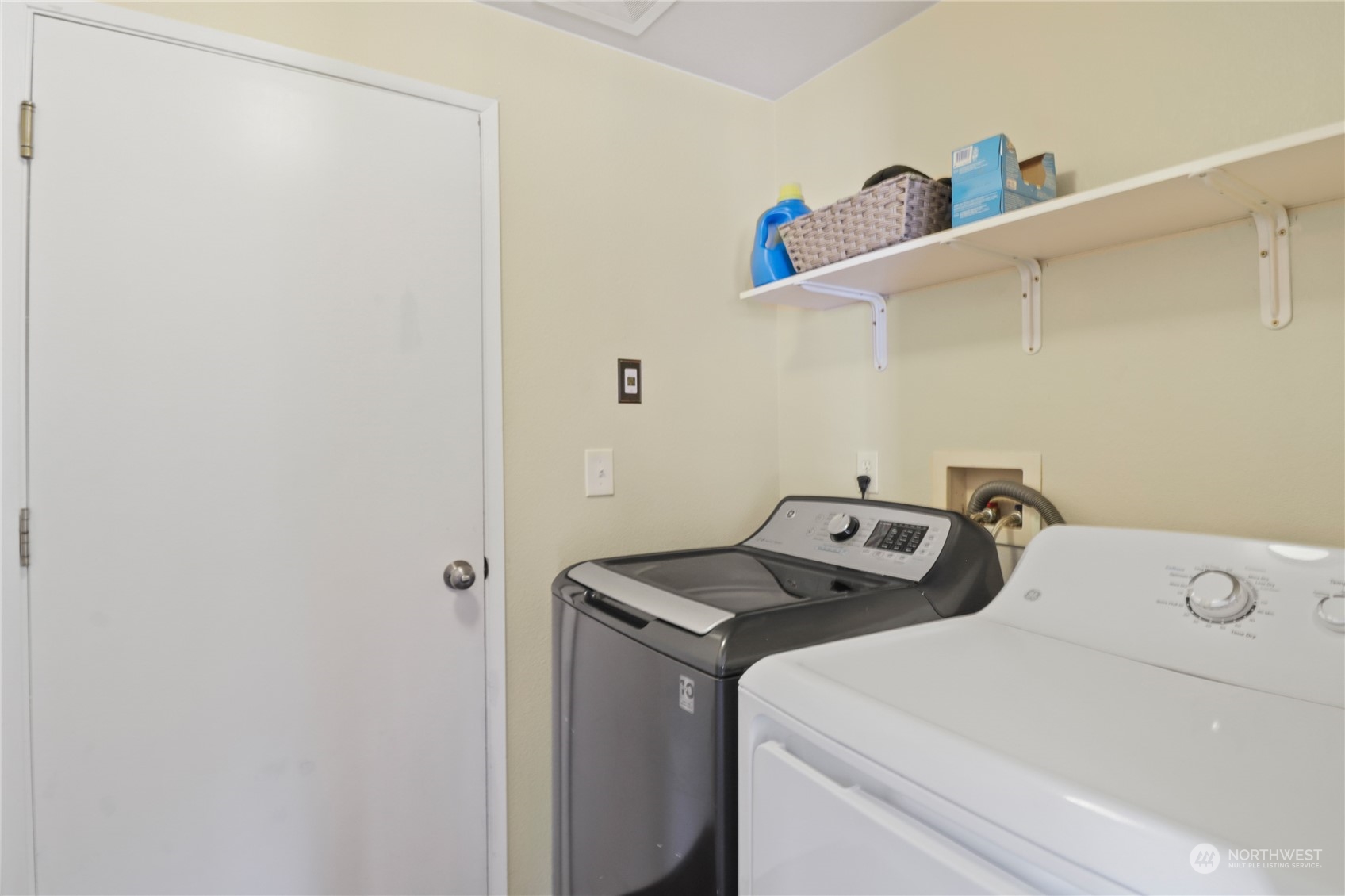 5412 187th Court Southwest Rochester, WA 98579 - Photo 28 of 37 a utility room with dryer and washer