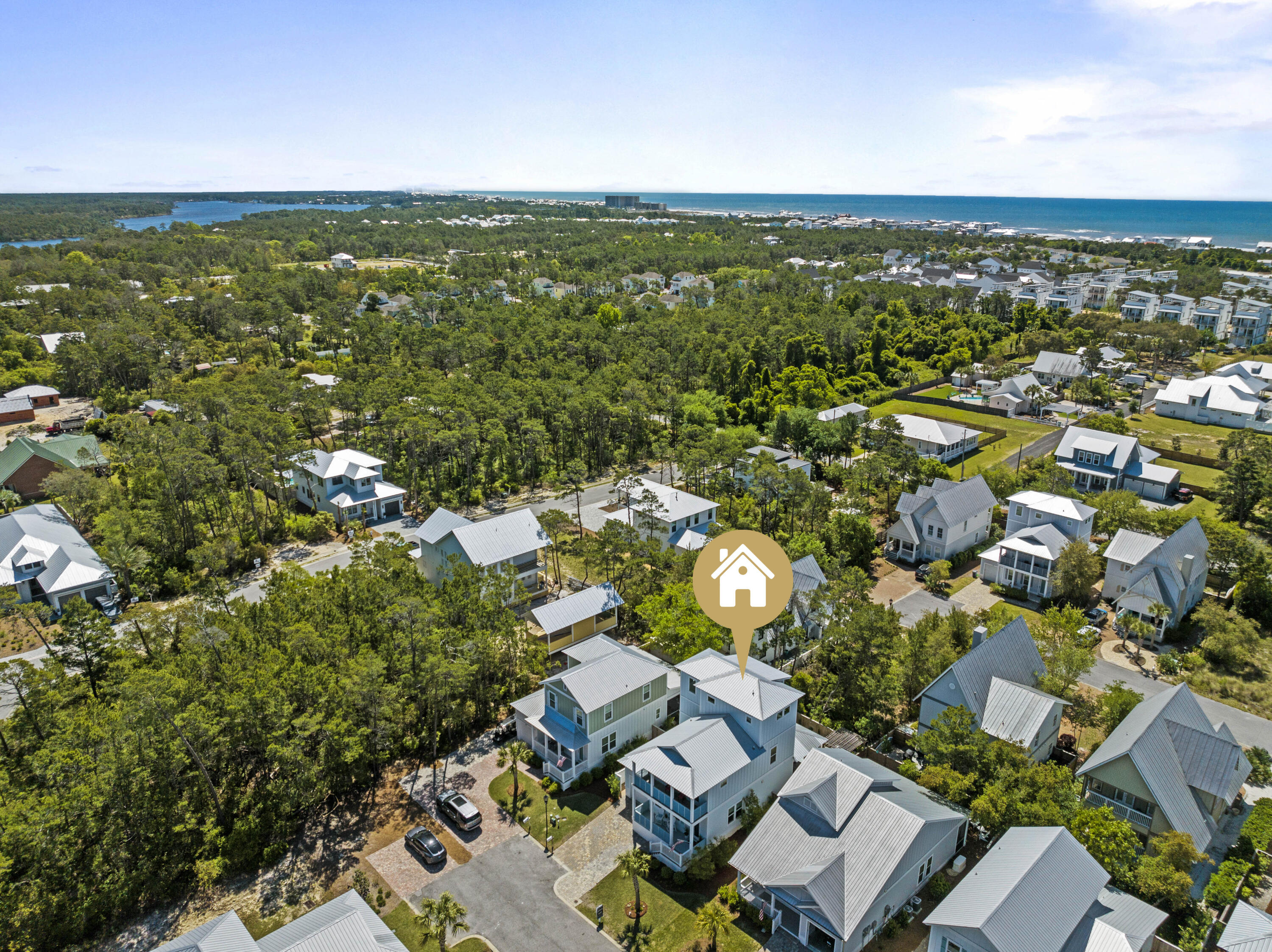48 Lake Mist Ln Inlet Beach Inlet Beach, FL 32461 - Photo 66 of 78 Aerial