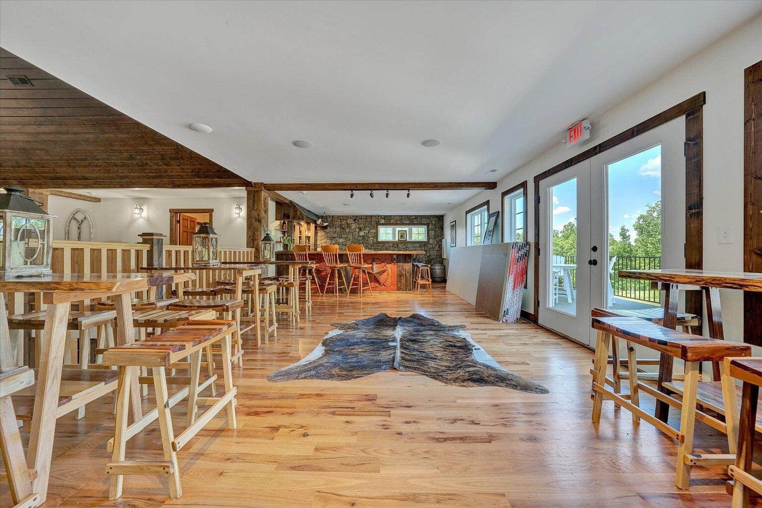 9945 Brooks Mill Road Wirtz, VA 24184 - Photo 12 of 50 a living room with furniture appliances and a large window