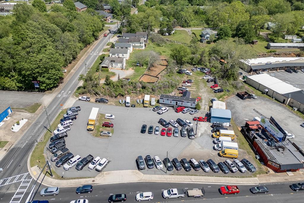 116 East Maple Street Cumming, GA 30040 - Photo 11 of 15 an aerial view of a swimming pool and outdoor space