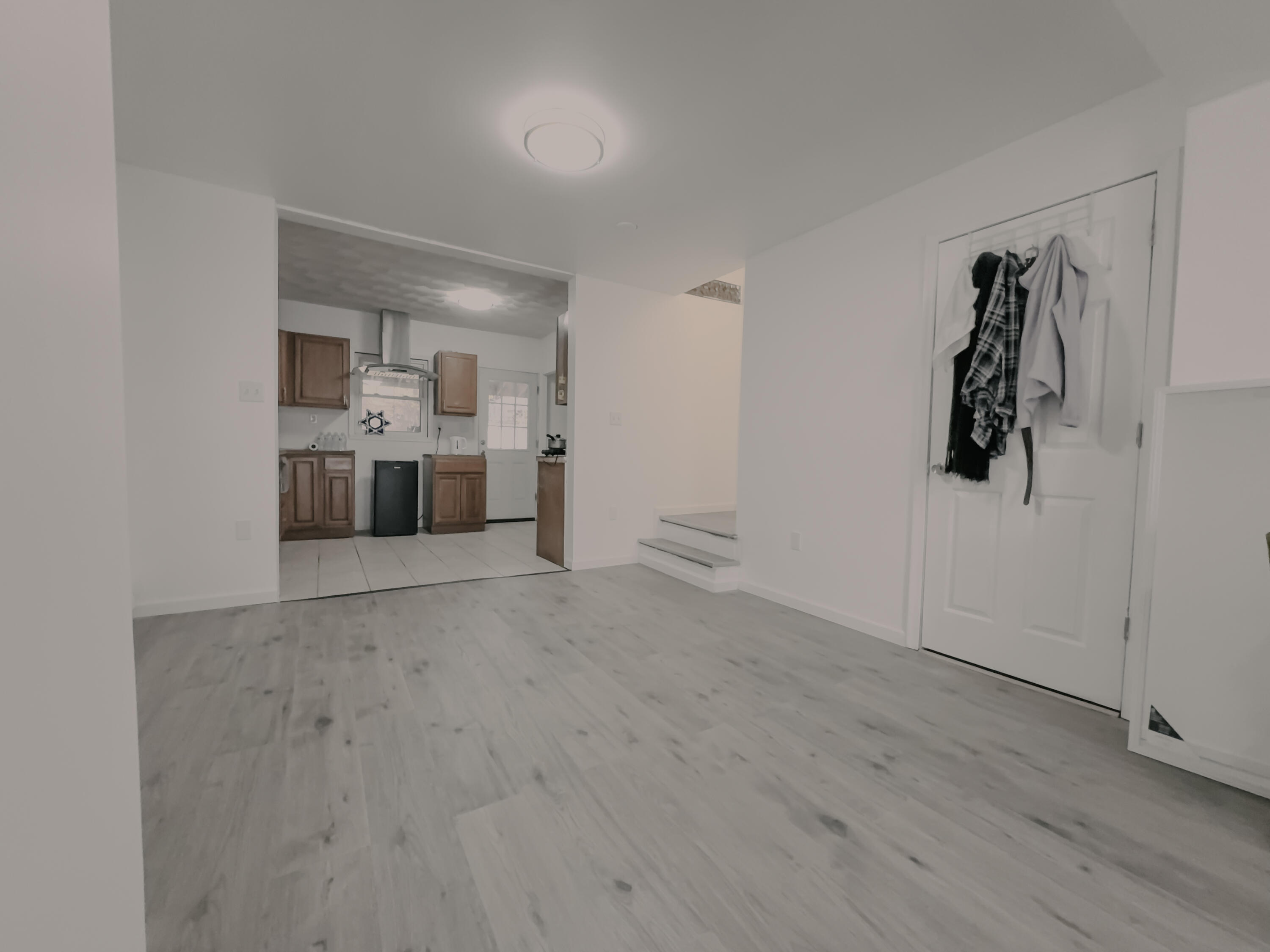 206 West Main Street Tremont, PA 17981 - Photo 4 of 13 a view of a electric appliances in kitchen and empty room