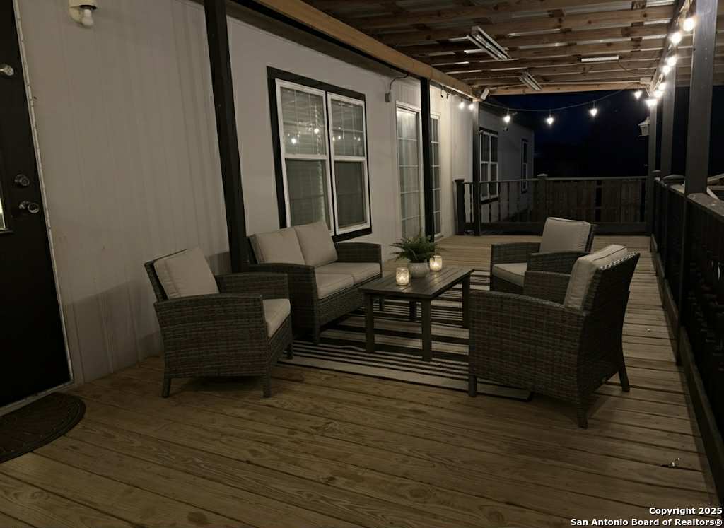 202 South 10th Christine, TX 78012 - Photo 22 of 28 a outdoor living space with furniture