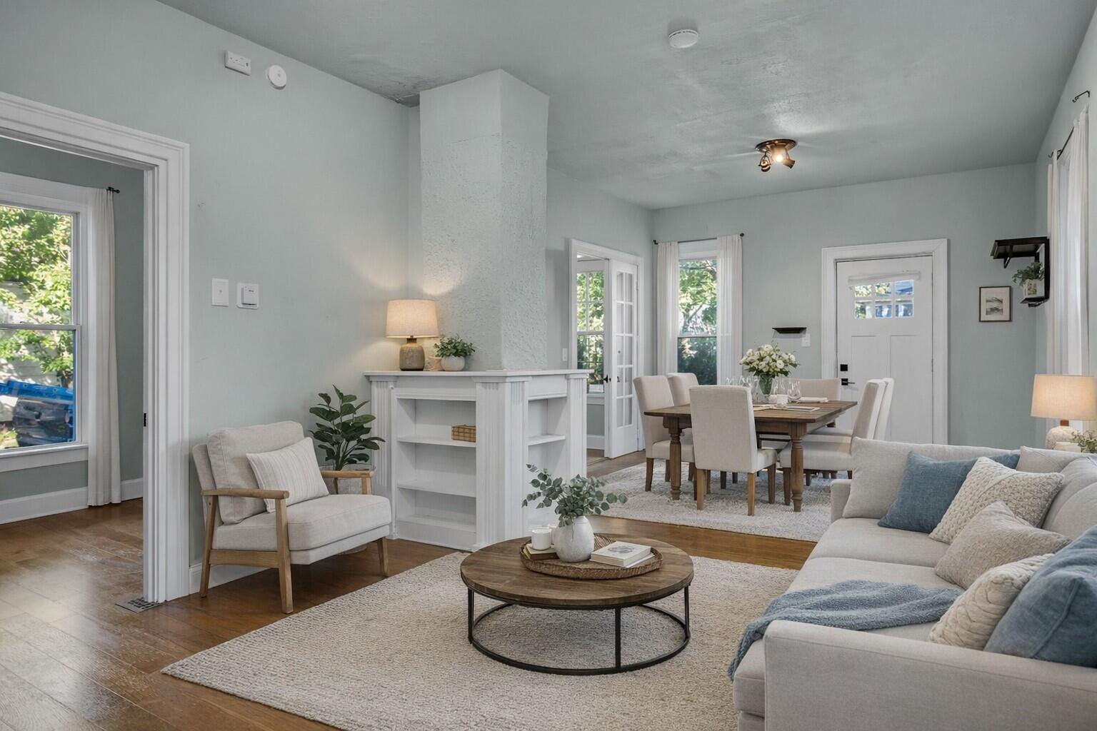 713 Webb Street Jackson, MI 49202 - Photo 6 of 20 LR DR Staged