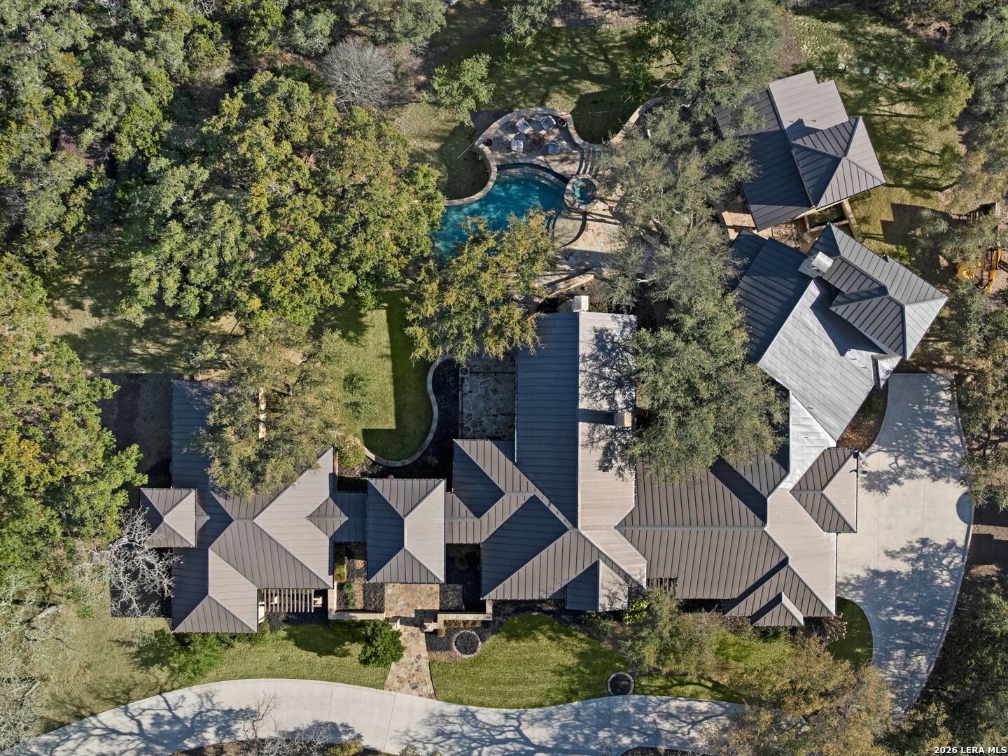 14454 Santa Rita Helotes, TX 78023 - Photo 70 of 70 an aerial view of a house