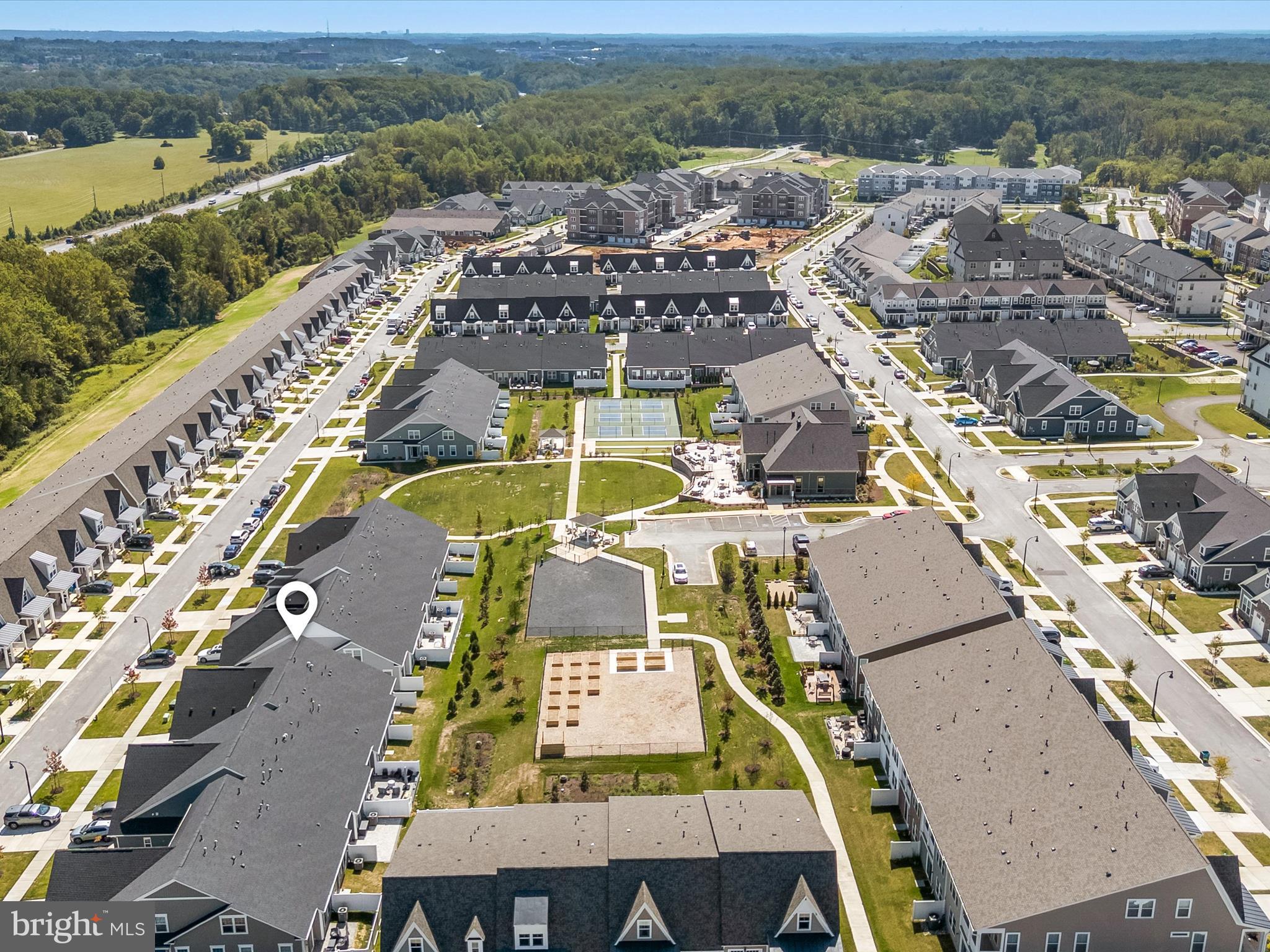13444 Petrel Street Clarksburg, MD 20871 - Photo 37 of 45 an aerial view of residential houses with outdoor space