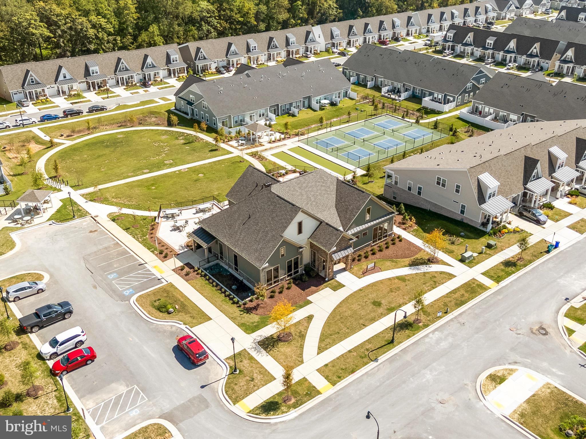 13444 Petrel Street Clarksburg, MD 20871 - Photo 39 of 45 an aerial view of a house with a swimming pool