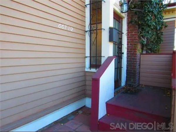 a view of outdoor space and deck