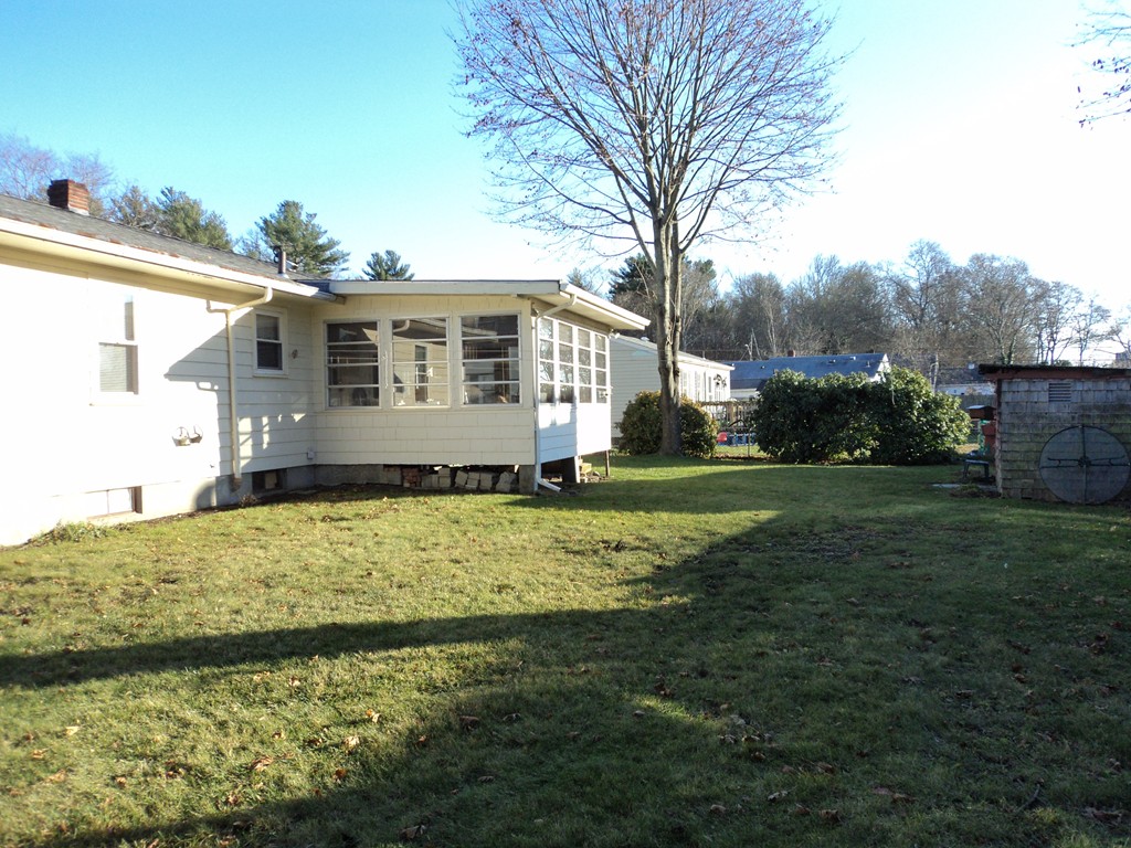 36 Longview Road New Bedford, MA 02745 - Photo 3 of 12 a front view of a house with a yard