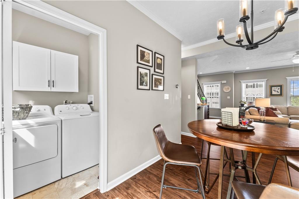 159 Rylie Drive Harmony, PA 16037 - Photo 18 of 36 a dining room with furniture and chandelier
