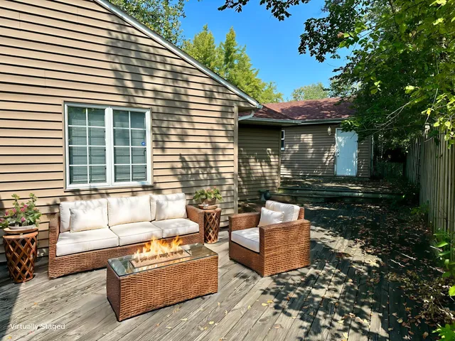 a view of a couches in the patio