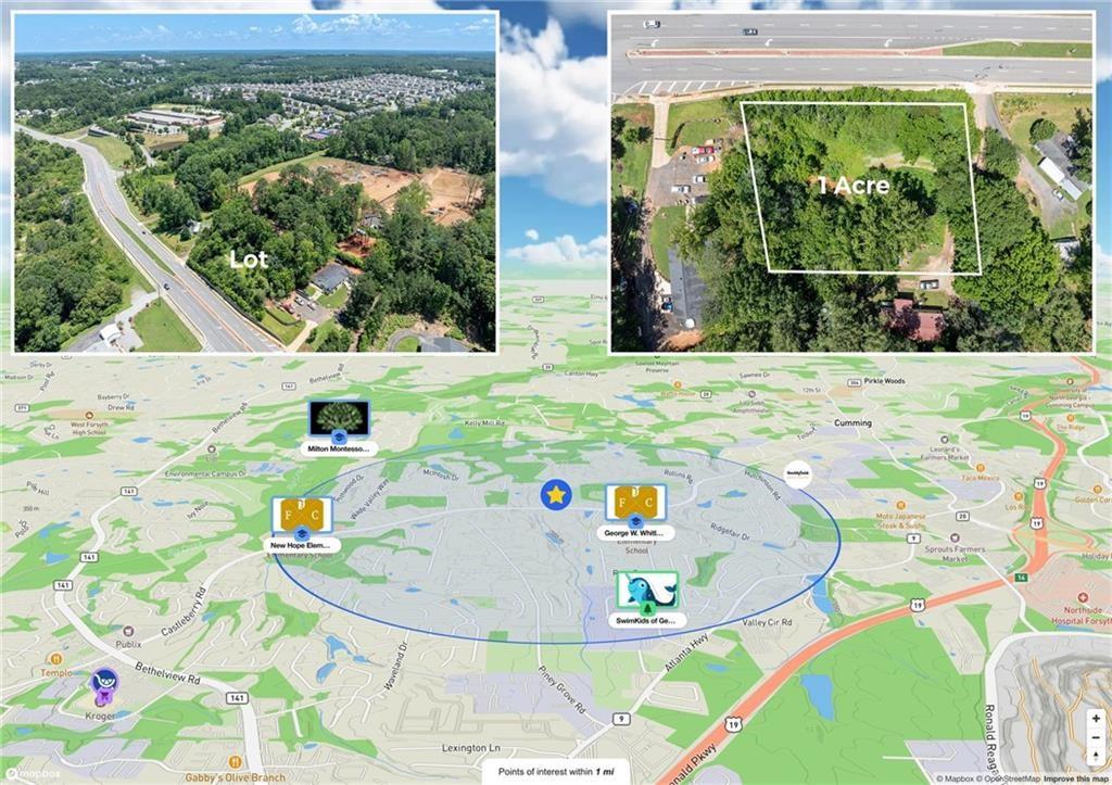 3815 Castleberry Road Cumming, GA 30040 - Photo 2 of 10 a view of a swimming pool with a yard