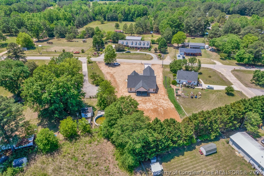 3025 Old Stage Road South Erwin, NC 28339 - Photo 49 of 50 an aerial view of a house with outdoor space