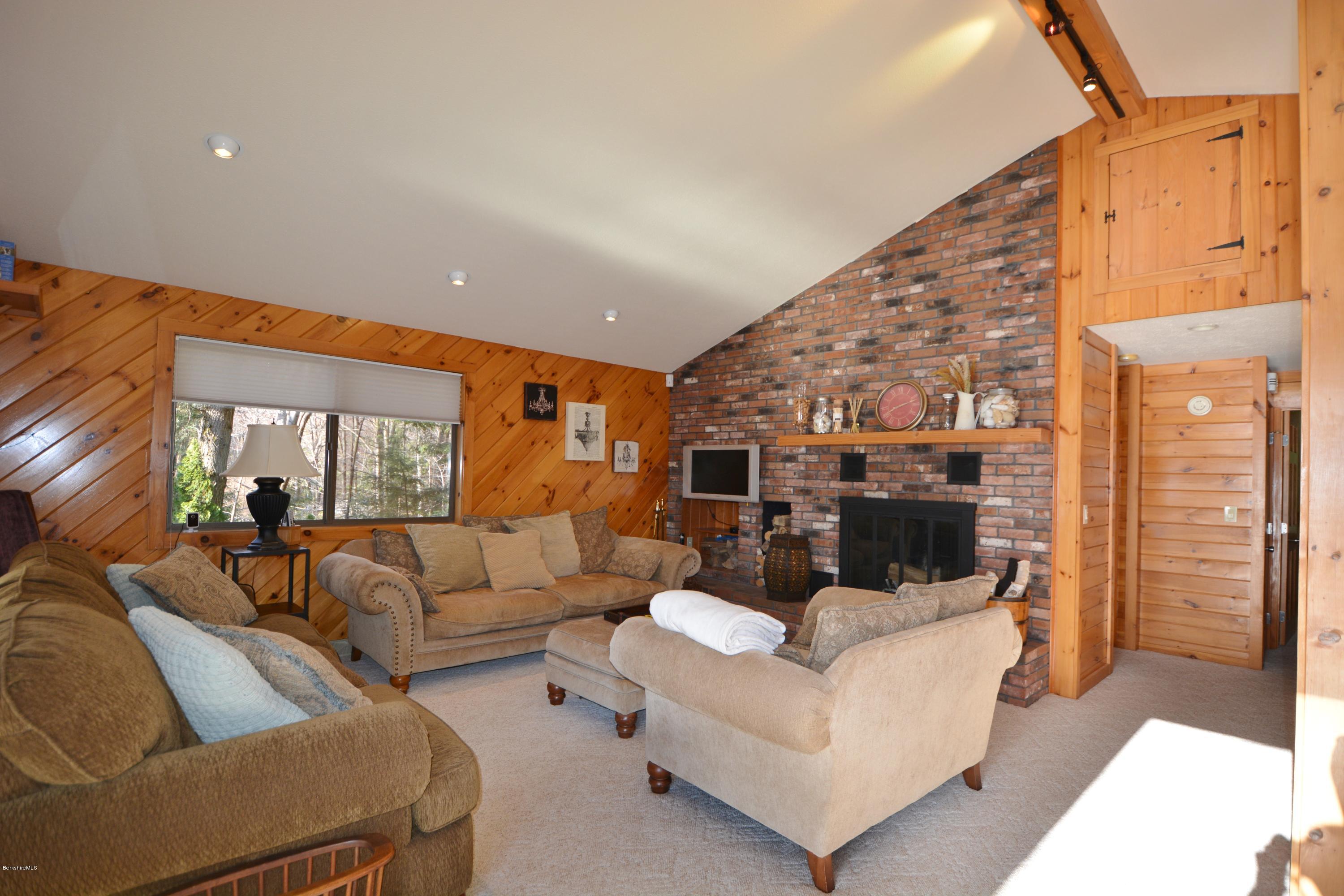 170 Telephone Road Otis, MA 01029 - Photo 12 of 38 Living-Fireplace