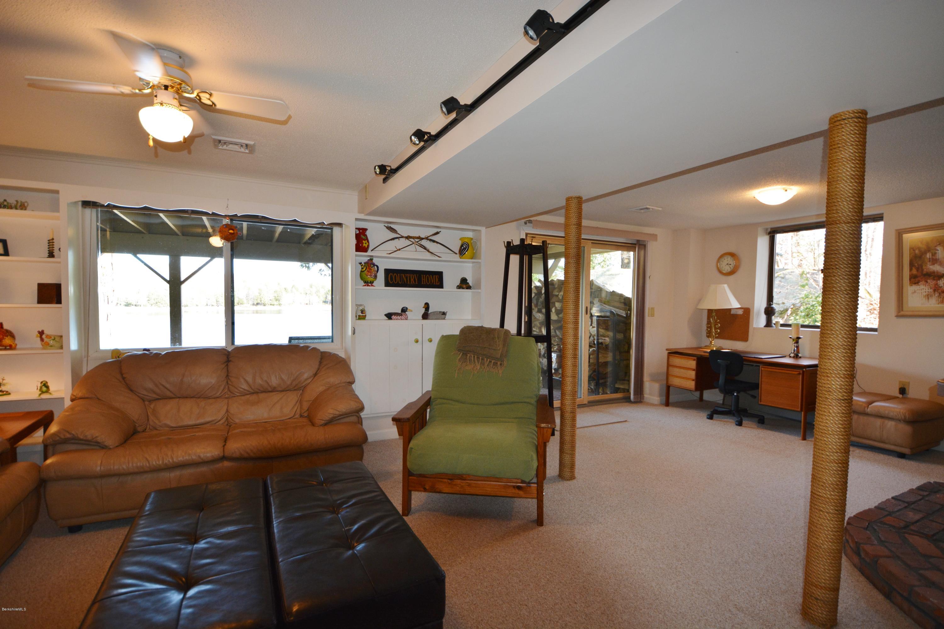 170 Telephone Road Otis, MA 01029 - Photo 27 of 38 Lower Level Family Room