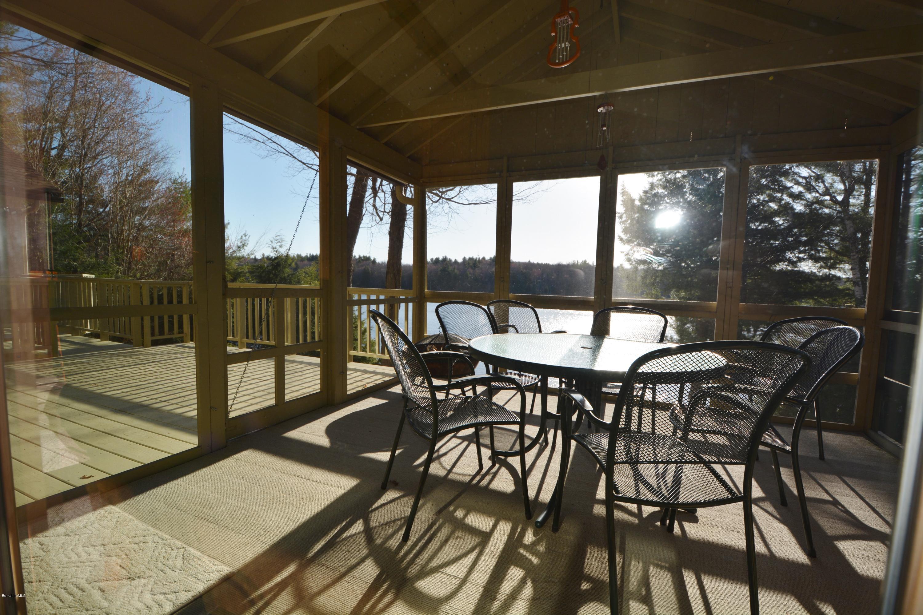 170 Telephone Road Otis, MA 01029 - Photo 6 of 38 Screened Porch & Deck