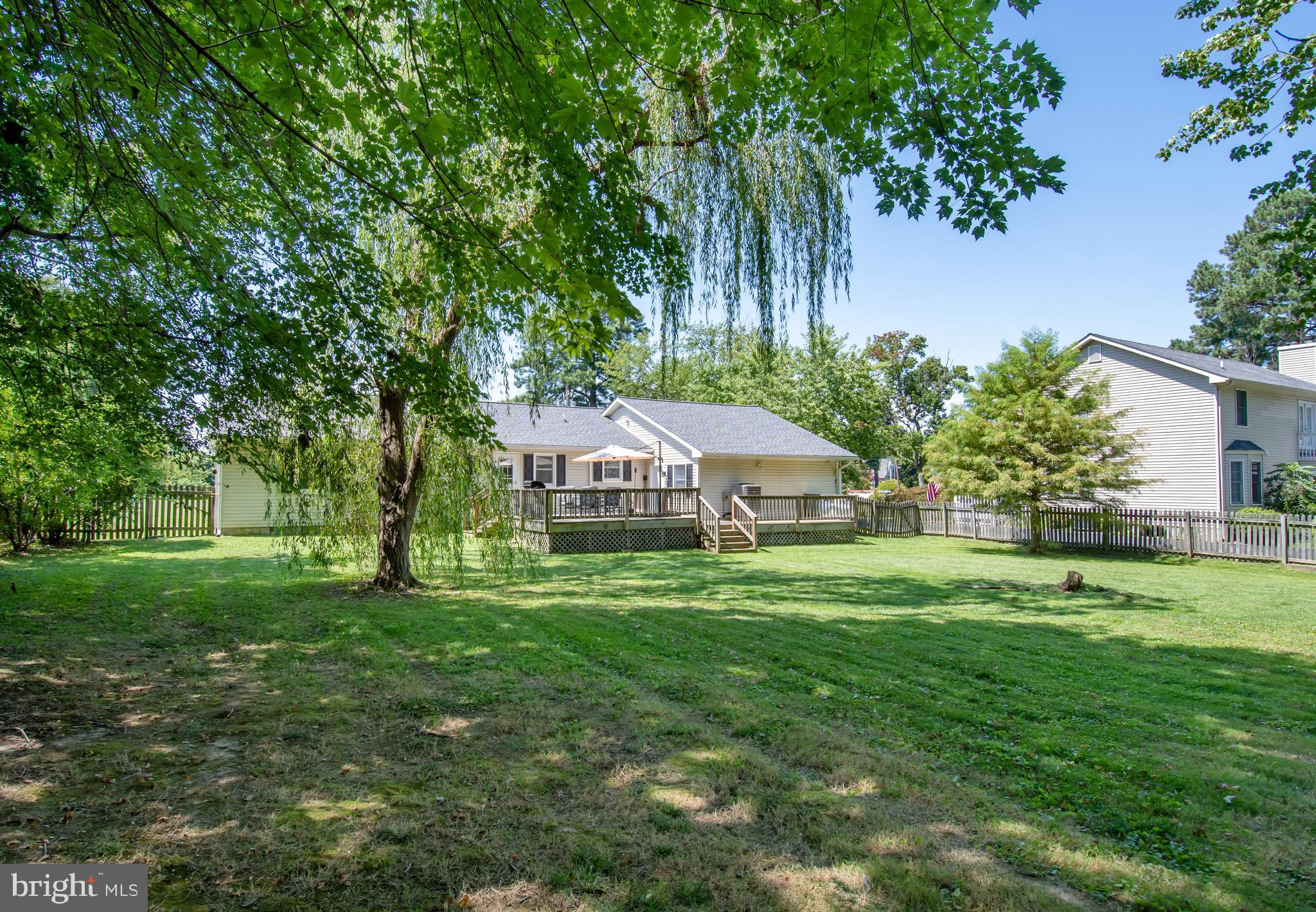 110 Parks Road Chester, MD 21619 - Photo 34 of 42 Big Back Yard- Beautiful Willow