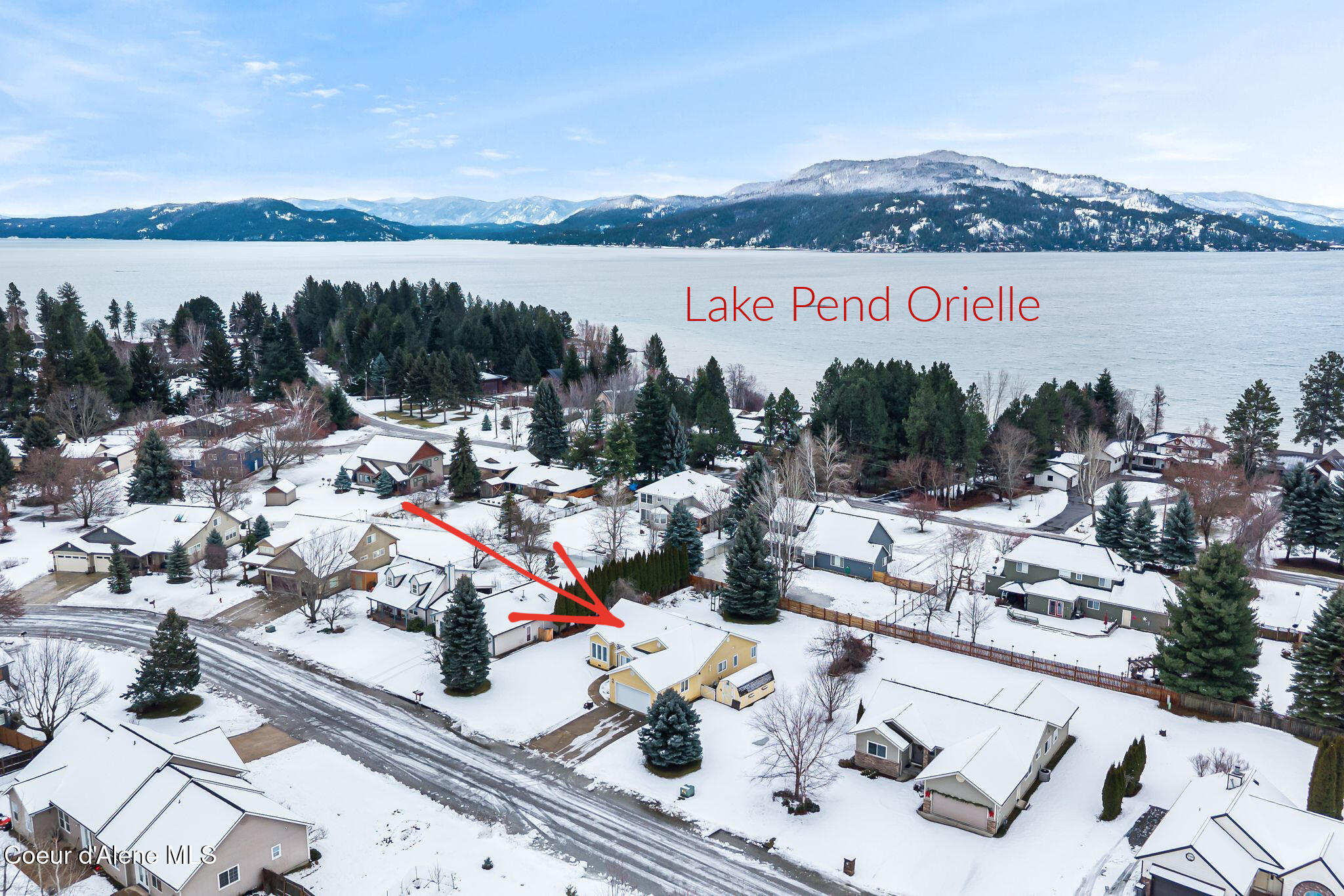 128 Spur Drive Sandpoint, ID 83864 - Photo 29 of 32 Aerial