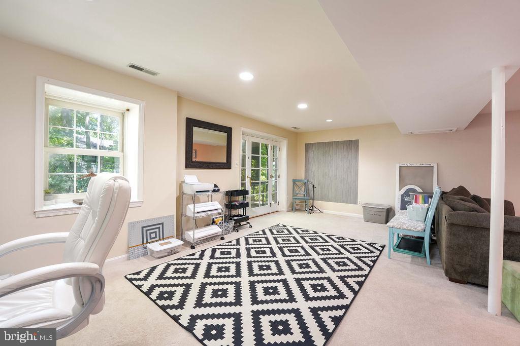 8292 Lindside Way Springfield, VA 22153 - Photo 38 of 51 basement with plenty of light