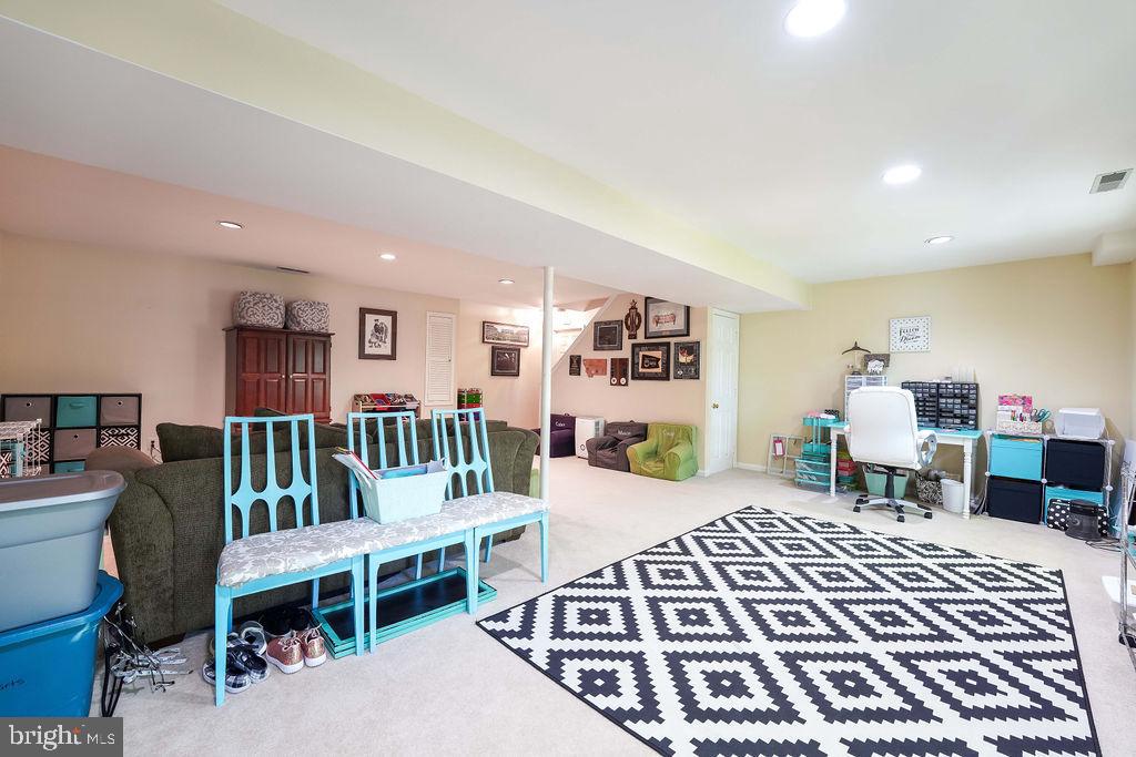 8292 Lindside Way Springfield, VA 22153 - Photo 39 of 51 open finished basement