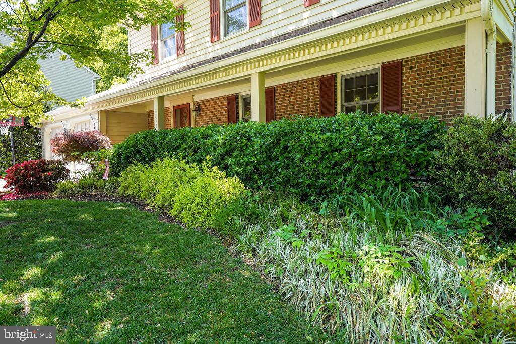 8292 Lindside Way Springfield, VA 22153 - Photo 44 of 51 landscaping adds to privacy