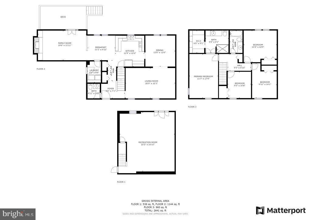 8292 Lindside Way Springfield, VA 22153 - Photo 48 of 51 house floorplan