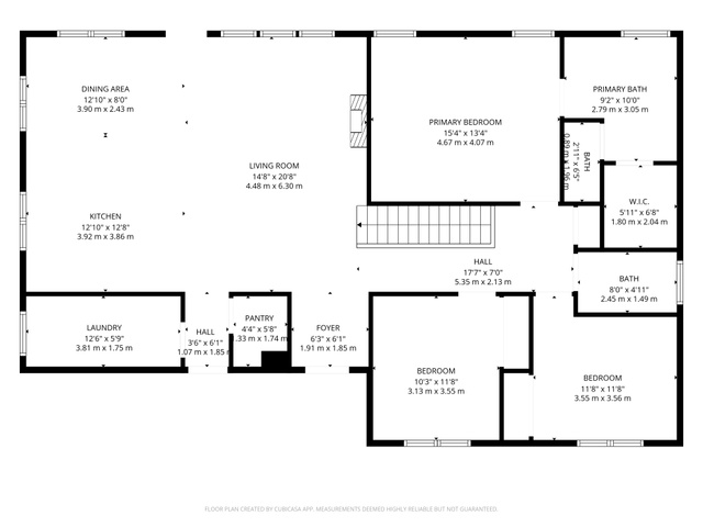 75 North 100th Street West Fillmore, UT 84631 - Photo 62 of 62 Main Level of property floor plan