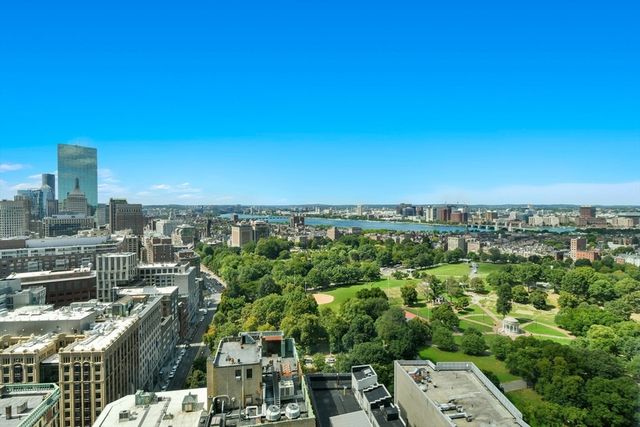 a view of city with building