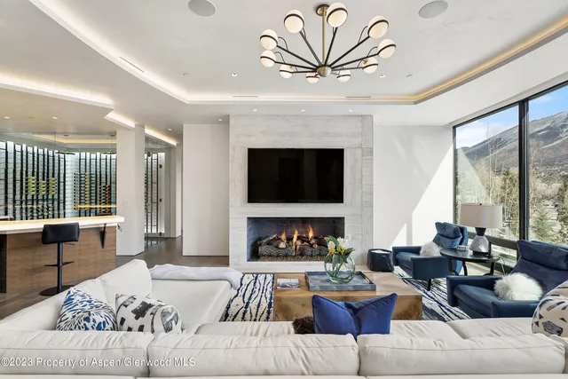 a bedroom with furniture and white walls