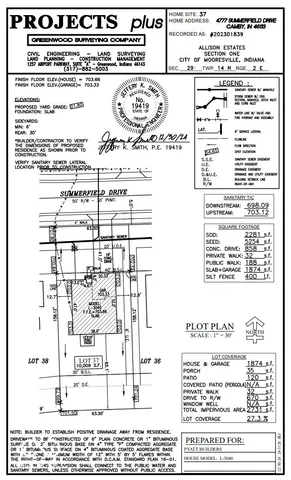 $399,999 | 4777 Summerfield Drive, Camby, IN 46113
